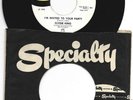 DOOWOP  R&B  45 -CLYDIE KING - IM INVITED TO YOUR PARTY - HEAR - 1958 SPECIALTY