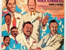 THE ORIGINAL SOUL STIRRERS FT SAM COOKE  - BLACK GOSPEL SOUL LP RECORD