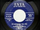 Escos “I’m Lonesome For You/Chick A Dee” Esta 100 Doowop 45 Rpm