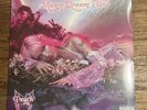 Peach PRC Heart Shaped Splatter Manic Dream Pixie.  Vinyl. Anniversary Last Copy