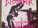 DISORDER Destroy Nottingham Lp + Scrapbook chaos uk discharge 80s noise punk