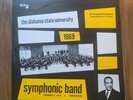 The Alabama State University Symphonic Band 1969 Vinyl LP Record G+/VG Read