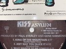 Kiss PROMO Lp ASYLUM  Vinyl w Hype Sticker Carr Kulick Simmons Stanley