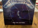 Metallica Ride The Lightning 1984 Vinyl Elektra US 60396-1 LP w/ Original Insert