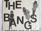 Bangs Getting Out Of Hand Call On Me Rare Blue Label 45 Record Picture Sleeve