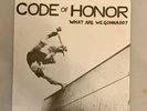 Code Of Honor  SF Punk 7” EP Crucifix Social Unrest MDC