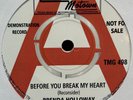 BRENDA HOLLOWAY - Before you break my heart (Reconsider) / BARBARA McNAIR - Soul