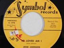 r&b doo-wop JESSE JOHNSON So Loved Am I, Cute Little Girl SYMBOL 45