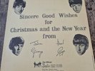 RARE 1963 THE OFFICIAL BEATLES FAN CLUB CHRISTMAS RECORD FLEXI VINYL