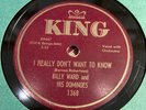 DOMINOES-LOT (5) R&B DOO-WOP 78s I REALLY DON'T WANT TO KNOW, LEARNIN' THE BLUES