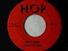 Reggae 45 - Jackie Edwards - Don't Stop/I Do Love You - Hop
