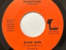 SPARKPLUGS Black Rain TAP RECORDS 45 FUNK SOUL BREAKS KASHMERE STAGE BAND