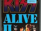 KISS - ALIVE II 45th ANNIVERSARY Limited Edition Reissue RED & BLUE SWIRL VINYL