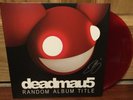 DEADMAU5 SIGNED RANDOM ALBUM TITLE LP RED VINYL NYC 5/2/24 +4x6 PHOTO