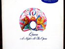 Queen LP 1975 A Night at the Opera RARE HYPE Sticker, First Pressing NM Vinyl