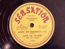 Sensation 8017 John Lee Hooker HIGHWAY 51  -  BLUES 78 rpm   EE+