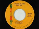 Reggae Soul 45 - Alton Ellis - Too Late To Turn Back Now - Giant Jamaica