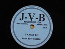 Baby Boy Warren Detroit Blues 78 Sanafee bw Hello Stranger on JVB
