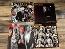 (4) Payola$ LP Records-No Stranger To Danger, Hammer Drum, In A Place Like This