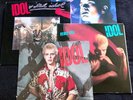 BILLY IDOL – 4Lp's – BILLY IDOL, REBEL YELL, VITAL IDOL & CHARMED LIFE