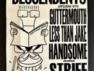 DESCENDENTS GUTTERMOUTH LESS THAN JAKE STRIFE Original 1997 Concert Flyer Punk