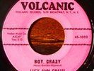 LUCY ANN GRASSI WITH THE DEL-AIRES    BOY CRAZY     1964 VOLCANIC DOO-WOP  45