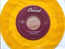 THE BEATLES - Yellow Submarine USA Capitol Jukebox 7” Single YELLOW VINYL