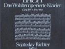 LP-BOX Bach / Sviatoslav Richter Das Wohltemperierte Klavier (1. Teil BWV 846-8