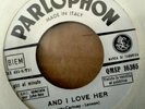 The Beatles And I Love Her If I Fell 45 giri Juke Box Parlophon QMSP 16365