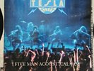 TESLA Five Man Acoustical Jam 2-LP 1990 German 1st Press Frank Hannon, Vinyl Exc