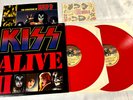 KISS ALIVE II 2XLP RED Vinyl Ltd Edition PYE Records CALD 5004 Booklet Tattoos