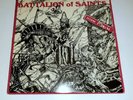 BATTALION OF SAINTS Second Coming 1984 Neutron Records/Enigma Records LP Insert