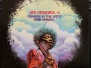 2LP Jimi Hendrix/4 In The West/War Heroes 1975 Barclay Records 2LP VG+/VG+ Psych