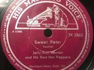Jelly Roll Morton - HMV His Masters Voice 2860 - Sweet Peter / If Someone would