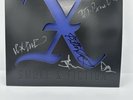 SIGNED  X - Smoke & Fiction - Blue Vinyl Record LP Exene John Doe Billy Zoom DJ