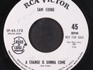 SAM COOKE: a change is gonna come / same RCA 7