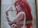 Lights - Skin & Earth Red Vinyl LP Limited Edition BRAND NEW SEALED
