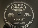 Mercury Starday 78 RPM Benny Barnes - Penalty / Poor Old Me 71057 E Rockabilly