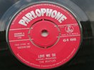 THE BEATLES  1962 UK 45   LOVE ME DO   RED PARLOPHONE 45-R 4949  EX
