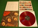Beatles Rubber Soul Japan LP 1.st press 1966 red vinyl Odeon OP-7450