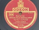 Joseph Schmidt Heut ist der schönste Tag in meinem Leben Simplicius 78rpm Odeon