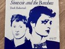 Siouxsie and the Banshees - Track Rehearsals 12-3-77  EP Punk Rock Clear Vinyl