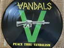 The Vandals Peace Thru Vandalism 2013 Remastered Chi-Com TESTED VG++ RARE Punk