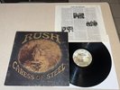 RUSH Caress Of Steel 1975 LP SRM-1-1046 VG/VG Geddy Lee Neil Peart Alex *READ*