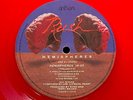 RED VINYL Vtg 1978 RUSH Album HEMISPHERES Record w POSTER Lp OG VINYL is NR MINT
