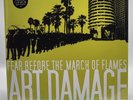 FEAR BEFORE THE MARCH OF FLAMES Art Damage Yellow/White/Black Splatter Vinyl LP
