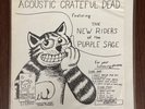 Grateful Dead Live LP-Harpur College 1970 Acoustic w/New Riders RARE-Tstd VG+