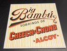 Cheech And Chong Big Bambu Vinyl LP 1972 Original With Rolling Paper.