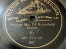 Victor Monarch 7 Inch 78RPM Record #857 