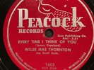 BLUES/ R&B 78 rpm BIG MAMA THORNTON PEACOCK 1603